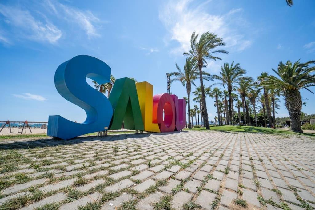 萨洛1ªlinea Mar-Piscina-Wifi-Portaventura-Luxury-Chill5公寓 外观 照片